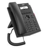 X301P - Teléfono IP / 2 Líneas SIP / Pantalla LCD 2.3" / Audio HD G.722 y Opus / Conferencia 6 Vías / PoE 802.3af / Puertos Ethernet Duales 10/100 / Soporte EHS