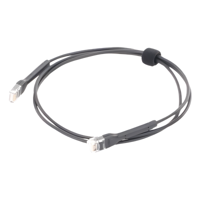 UC-PATCH-1M-RJ45-BK - Cable Ethernet Patch / Cat6 / 1 m (3.28 ft) / RJ45 Flexible / Diámetro Ultrafino / Color Negro