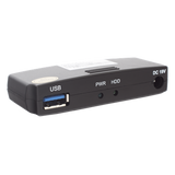 XMRREADER - Lector Externo de Disco Duro / USB 3.0 200 Mbps / USB 2.0 40 Mbps / Aluminio / -10°C a 70°C / 12VDC 1A