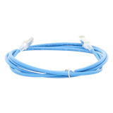 ZM6A-S07-06B - Patch Cord Cat6A S/FTP / 7 Pies (2.13 m) / CM/LS0H / Blindaje 360° / UL2043 / Alta Densidad