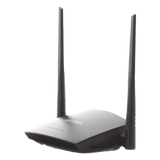 DS-3WR3N - Hikvision DS-3WR3N router inalámbrico Ethernet rápido Banda única (2,4 GHz) Negro
