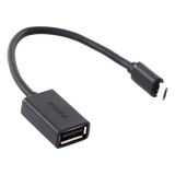 10396 - Ugreen 10396 cable USB USB 2.0 0,12 m USB A Micro-USB B 0,48 Gbit/s Negro