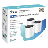 DECOX55-3PACK - Kit de Sistema Inalambrico Deco X55 Mesh para Hogar, Doble Banda Wi-fi 6 (Ax), Doble Puerto Gigabit