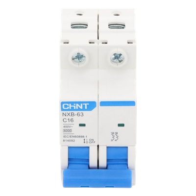 NXB632PC16 - Chint Interruptor Termomagnético DIN / 2 Polos / 16 A NXB632PC16