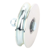 1150-5060-001 - Rueda de 14 cm SIN Soporte / Soporta hasta 550 kg / Canal Tipo "U"