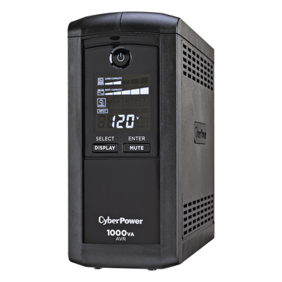 CP1000AVRLCDA - CyberPower CP1000AVRLCD UPS 1 kVA 600 W 60 Hz 1080 J