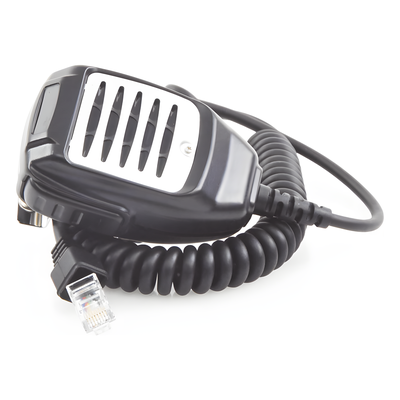TXH222 - Micrófono para Radio Móvil / Conector 8 Pines / IP54 / Cable Kevlar 40 kg / PTT para Guantes / Grado Médico