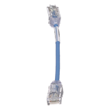 UTP28SP6INBU - Cable de Parcheo UTP Cat6 / 28AWG Diámetro Reducido / 15.2 cm (0.5 pies) / Azul / LSZH/CM / PoE++