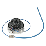 ILC-TB-0.5M06 - 2 Cables In-Line Para Conexión en Campo de Jack a Plug RJ45 Cat6A / Blindado S/FTP / Patch Cord Azul 0.5 m / Ideal para Access Point, Cámaras IP y Gabinetes con Espacios Reducidos / CM/LSOH-1 / 28 AWG / Compatible con PoE / 2 Piezas