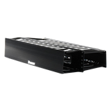 WMP1E - Organizador de Cables Horizontal / Doble Frontal y Posterior / 2UR / 19in / ABS