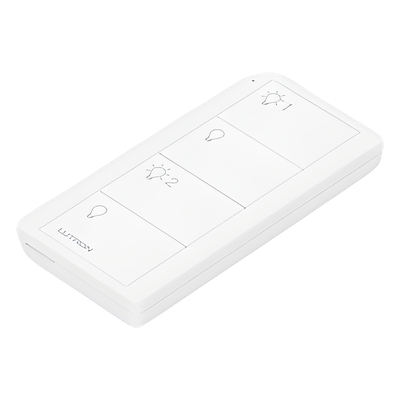 PJ24BWHL21P - Lutron Electronics Control Inalámbrico de 4 Botones / 2 Zonas de Iluminación / Clear Connect RF