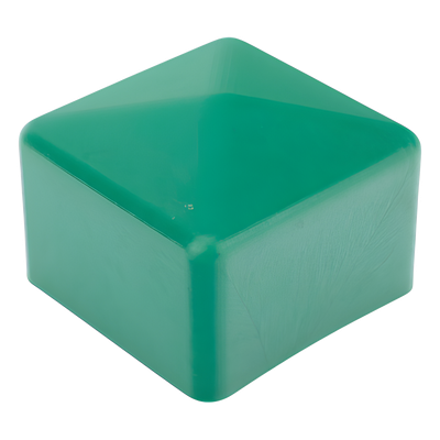 ANC-HS02 - Anclo Remate Cuadrado para Unicanal / 4x4 pulgadas (10x10 cm) / PVC No Metálico ANC-HS02