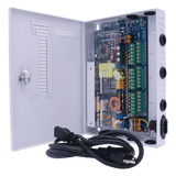 XP18DC20HD - Fuente de Poder CCTV / 18 Canales / 20 A / 200 W / Voltaje Ajustable 11-15 VCC / Filtro de Ruido por Canal / Operación -20°C a 70°C