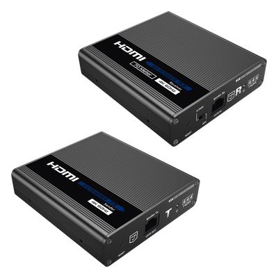 TT-676 - Extensor HDMI / 4K @ 60 Hz / Sin Compresión / Cero Latencia / Alcance 700 m (2296.6 ft) / Cascada 10 Receptores / IR Bidireccional / ARC / S/PDIF