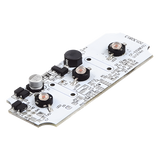 Z605-M3-A - Tablilla de Señalización LED / 3 LED Ámbar Gen III / 25 Patrones de Destello / Montaje Magnético / 12 VCD / IP para X605