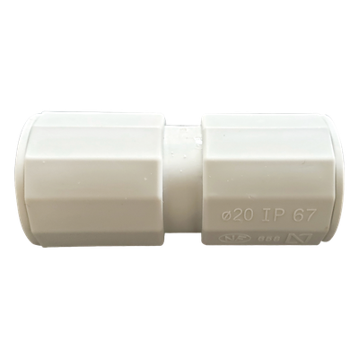 DX-43-050 - Cople Hermético IP67 / Tubería Rígida 50 mm (2") / Libre de Halógenos / Auto-Extinguible / Sin Pegamento