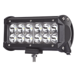 XD20F - Barra de Luz LED / 12 LED / 1500 Lúmenes / 18 W / 10-30 Vcc / IP67 / 6.5 Pulgadas
