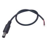 DC-CORD-B - Epcom Powerline Cable Pigtail DC / Conector Macho 5.5 x 2.1 mm / 30 cm (11.8 in) DC-CORD-B