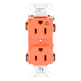 HUB-IG-5252 - Hubbell Contacto Dúplex / 15A 125V / 2 Polos 3 Hilos HUB-IG-5252