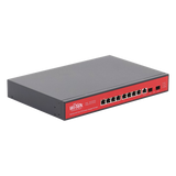 WI-PMS310GF-UPS-PLUS - Switch Administrable Capa 2 / 8 Puertos PoE Gigabit / 2 SFP / Respaldo Solar 500 W / Protección 6 kV / 20 Gbps