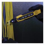 VDV500-123 - Sonda para trazado de cables / Punta conductora reemplazable / LED integrado / Conector 3.5 mm / Bloque de terminales / Apagado automático