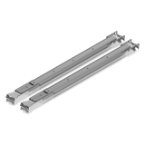 UACC-RACK-RAILS-SLIDE - Rieles Deslizantes para Rack / Ajustables 600-1066 mm (23.6-42 in) / Capacidad 70 kg (154 lb) / Instalación sin Herramientas / Acero SPCC / EIA-310