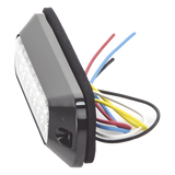 ED3744RC - Ecco Luz Auxiliar LED / 4 LEDs Ultra Brillantes / 21 Patrones de Destello ED3744RC