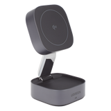 35316 - Ugreen 35316 cargador de dispositivo móvil Auriculares, Smartphone, Reloj inteligente Gris USB Cargador inalámbrico Carga rápida Interior