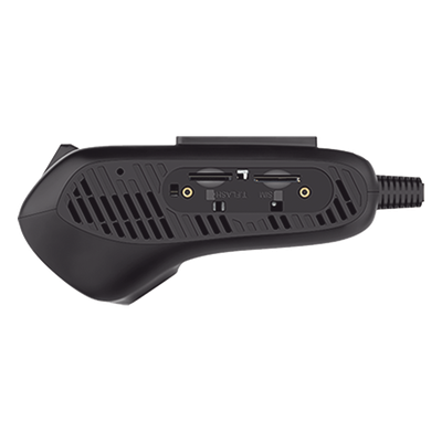 JC400 - Cámara Dual 4G+WIFI, 1080P, Botón de Pánico, Acceso a Memoria MicroSD Protegido, Acelerómetro Android, I/O