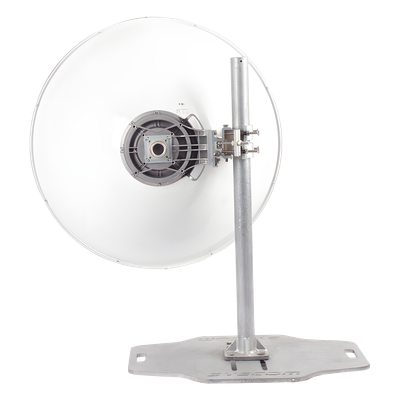 JRC32DMCB5X - Antena Direccional de Alto Rendimiento/ Parábola profunda para mayor aislamiento al ruido/ Conector guía de onda para radio C5x y B5x / 3 ft / 4.9 a 6