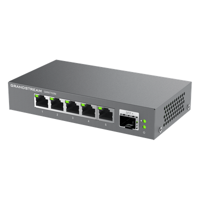 GWN7700M - Grandstream Networks GWN7700M dispositivo de redes No administrado 2.5G Ethernet (100/1000/2500) Negro