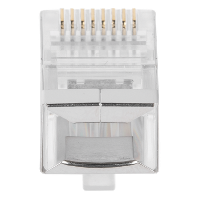 TC6S-100 - Linkedpro By Epcom Plug Modular RJ45 / Cat6 Blindado / Chapado Oro 30µ TC6S-100