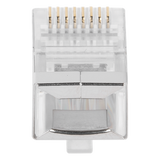 TC6S-100 - Linkedpro By Epcom Plug Modular RJ45 / Cat6 Blindado / Chapado Oro 30µ TC6S-100
