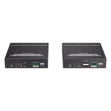 TT582KVM - Extensor KVM HDMI / 4K @ 60 Hz / 120 m (393.7 ft) / 18 Gbps / Cat 6/6a/7 / Salida Loop / USB y RS-232