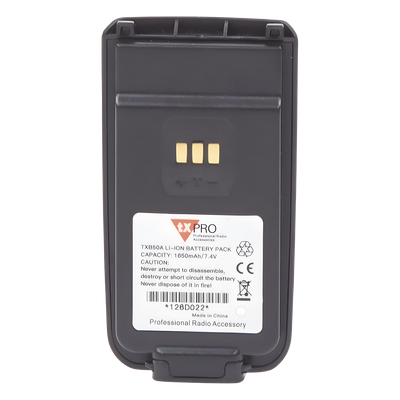 TXB50A - Batería para Radio 3G/4G / 1650 mAh / Diseño Compacto / Instalación sin Herramientas