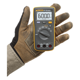FLUKE-107ESP - Multímetro Digital Compacto / 6000 Cuentas LED / CAT III 600 V FLUKE-107ESP