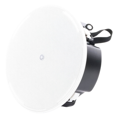 VC8W - Altavoz de Techo Coaxial / 2 Vías 8" (20.3 cm) / 25W RMS / 70V/100V / 91 dB / Frecuencia 96 Hz - 20 kHz / Montaje en Plafón