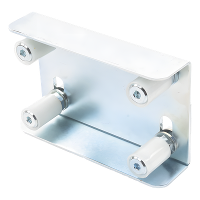 1130-6005-001 - Guia Superior Ajustable Para Puertas Corredizas Con 4 Rodillos de 30 mm