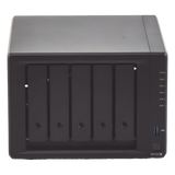 DS1522PLUS - Synology Servidor NAS de 5 Bahías (Expandible a 15 Bahías) / Hasta 270 TB / 8 GB RAM DS1522PLUS