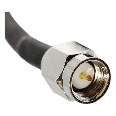 301-126 - Antena Mini de Montaje Magnético, con cable RG174 y conector SMA macho | Rango de Frecuencias 700-960 MHz, 1710-2270 MHz | Ganancia Máxima 3.1 dB