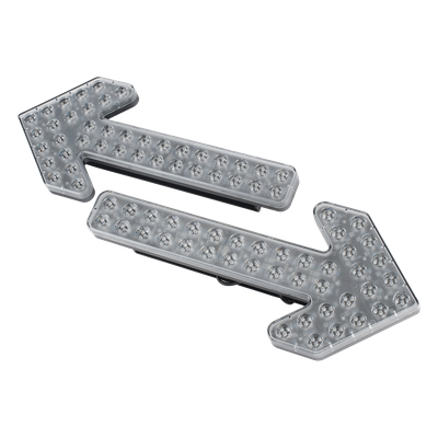 X602F - Flecha Directora de Tráfico LED / 24 Pulgadas / 240 LED / Color Ámbar / 35 Patrones de Destello / 12-24 VCC / -30°C a +50°C