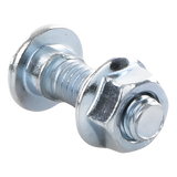 MG-66-403EZ - Charofil Tornillo Métrico con Tuerca / Acero al Carbono 6 mm / Largo 20 mm MG-66-403EZ