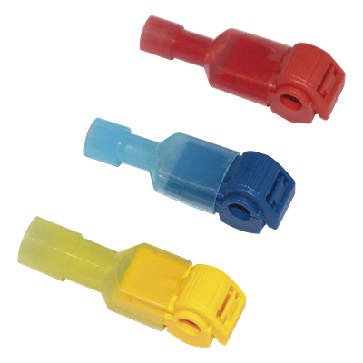CT-T123 - Kit Conectores T-Tap / 120 Piezas / 3 Calibres AWG / Cobre Estañado / Sin Corte de Cables / -10°C a 70°C
