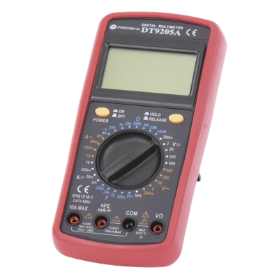 DT9205A - Precision Multímetro Digital / 600 V CC/CA CAT II / 1999 Recuentos DT9205A