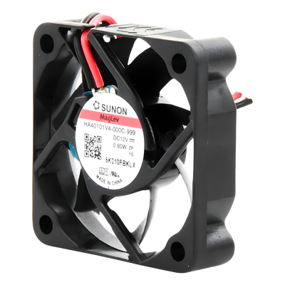 101800114 - Ventilador de Repuesto 12 Vcc / Consumo 0.8 Watts / Dimensiones 4 cm x 4 cm / Compatible con modelos EV-1008TURBO - EV1016-TURBO - DS-7200 / EV4008TUR