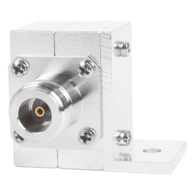 IS-50NX-CO - Protector Coaxial RF / 1.5-700 MHz / 50 Ω / Conectores N Hembra / Ceja Lateral / 2 kW