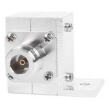 IS-50NX-CO - Protector Coaxial RF / 1.5-700 MHz / 50 Ω / Conectores N Hembra / Ceja Lateral / 2 kW