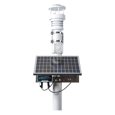 WTS506915M - Estación Meteorológica LoRaWAN / Transmisión hasta 15 km (9.3 mi) / Panel Solar y Batería / IP65-IP67 / 19,000 Registros Históricos