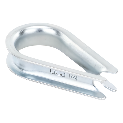 CUELLO-14LS - Surtek Guardacabos/cuello 1/4" acero con electro galvanizado. CUELLO-14LS