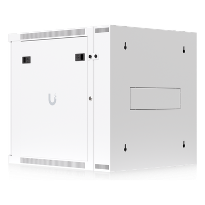UACC-RACK-12U-WALL-SW-P - Gabinete Rack 12U / Montaje Pared / Puerta Trasera Abatible / Profundidad Ajustable 434-559 mm / Acero SPCC / 600 x 703 mm (23.6 x 27.6')